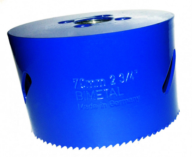 Коронка биметаллическая WILPU по металлу, мелкий зуб, диаметр 127 мм ( 3112700101 )