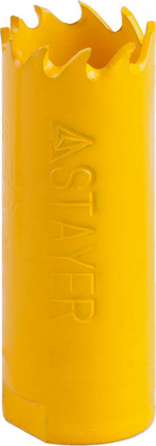 Коронка биметаллическая STAYER PROFESSIONAL по металлу, диаметр 20 мм ( 29547-020 )