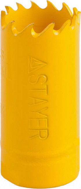 Коронка биметаллическая STAYER PROFESSIONAL по металлу, диаметр 25 мм ( 29547-025 )