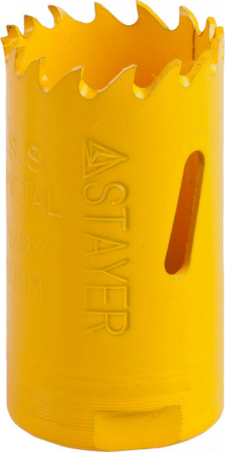 Коронка биметаллическая STAYER PROFESSIONAL по металлу, диаметр 29 мм ( 29547-029 )