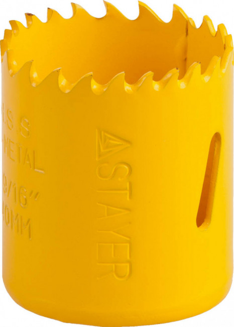 Коронка биметаллическая STAYER PROFESSIONAL по металлу, диаметр 40 мм ( 29547-040 )