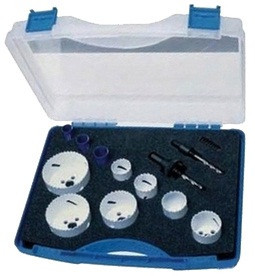 Набор биметаллических коронок EKE для электрика ZE1/ZE5/22/35/51/57/68/76мм, WILPU, (3051000101 )